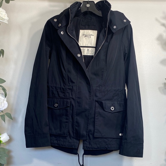 Abercrombie & Fitch Jackets & Blazers - Abercrombie & Fitch Women's Dark Utility Jacket
